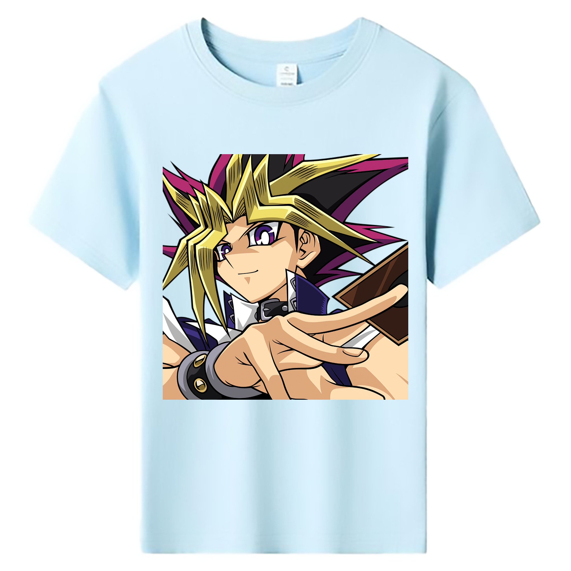 （画像用） 遊☆戯☆王 Yu-Gi-Oh! 綿100％キッズTシャツ（フロントプリント）